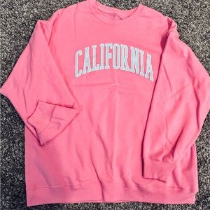 Hollister oversized women’s crew neck